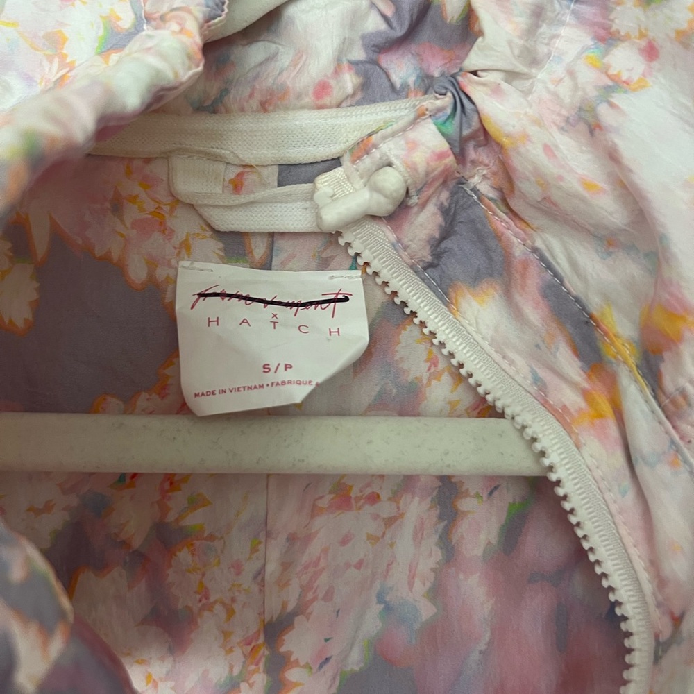 FP Movement x Hatch Under The Sun Maternity Zip Up Oversized Jacket + Shorts - S - Picture 4 of 5